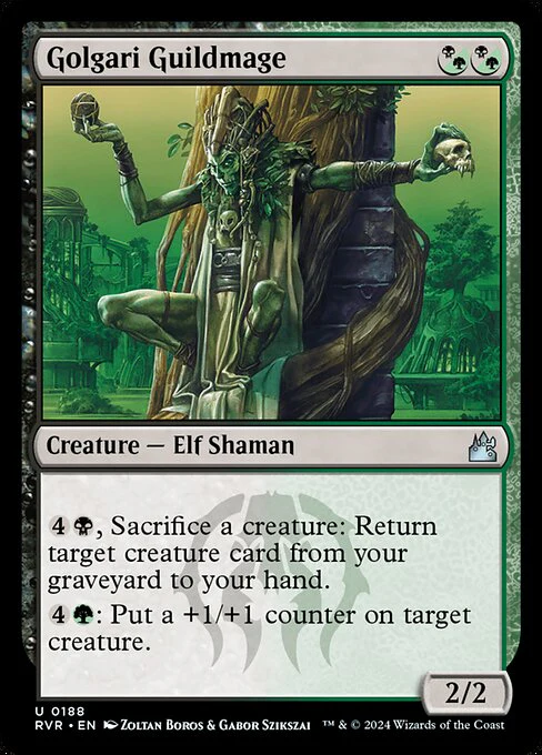 Golgari Guildmage - Ravnica Remastered - U - 188