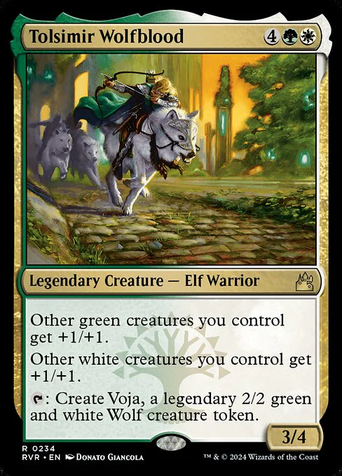 Tolsimir Wolfblood - Ravnica Remastered - R - 234