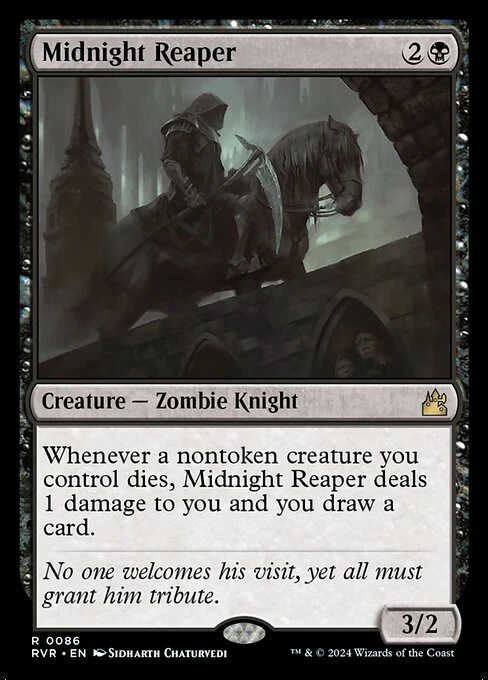 Midnight Reaper - Ravnica Remastered - R - 86