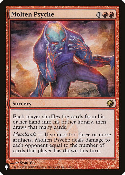Molten Psyche - The List Reprints - R - 98/249
