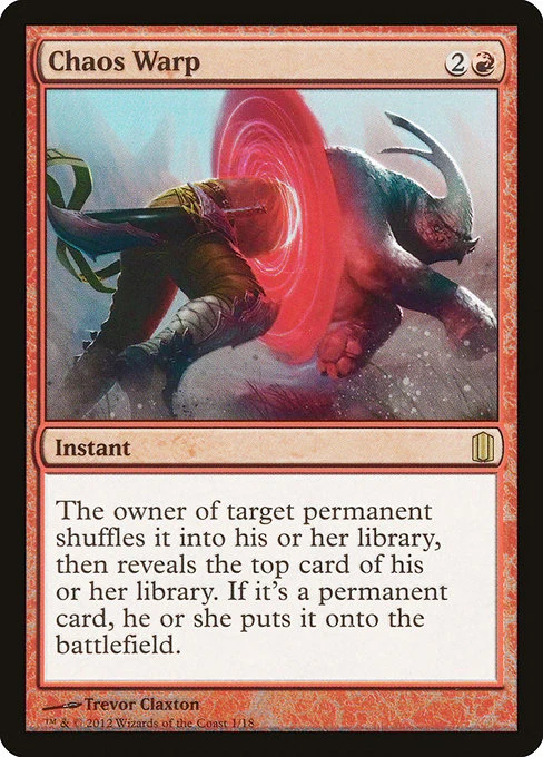 Chaos Warp - WPN & Gateway Promos - P - 1