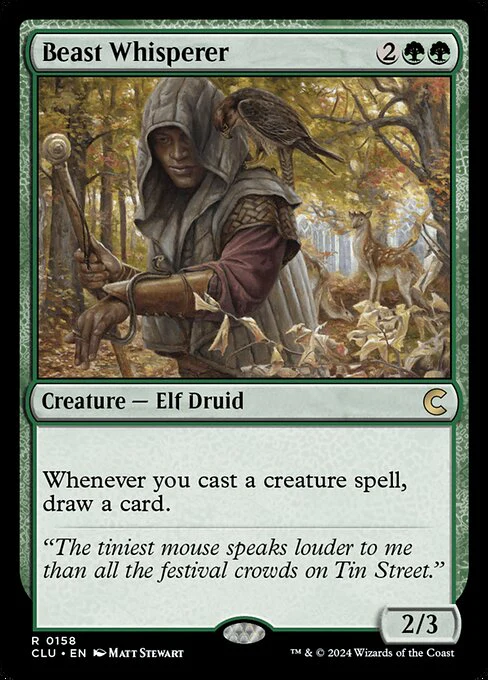Beast Whisperer - Ravnica: Clue Edition - R - 158