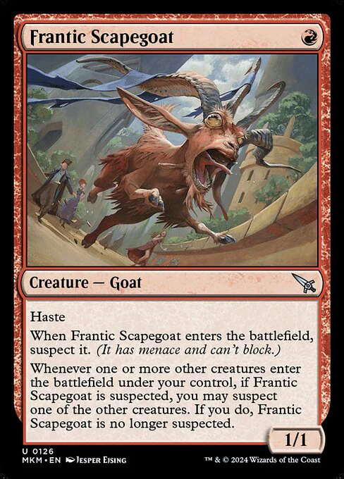 Frantic Scapegoat - Murders at Karlov Manor - U - 126