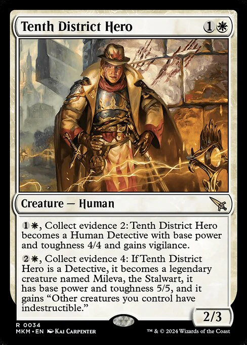 Tenth District Hero - Murders at Karlov Manor - R - 34