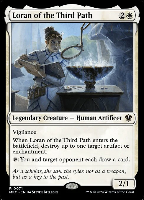 Loran of the Third Path - Commander: Murders at Karlov Manor - R - 71
