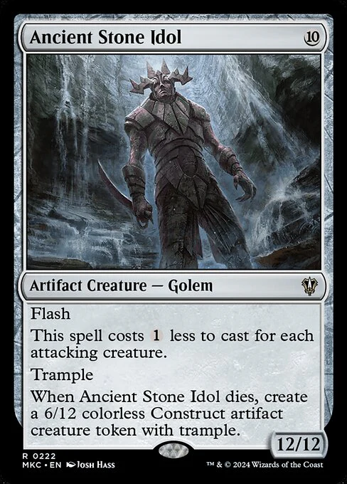 Ancient Stone Idol - Commander: Murders at Karlov Manor - R - 222