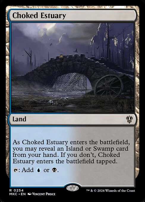 Choked Estuary - Commander: Murders at Karlov Manor - R - 254