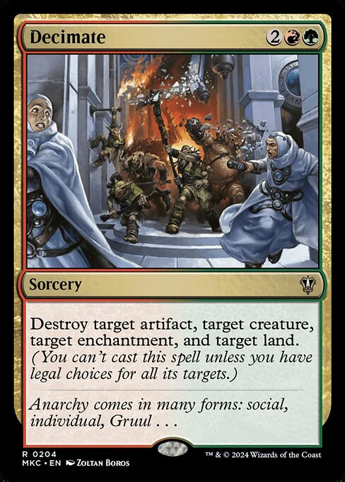 Decimate - Commander: Murders at Karlov Manor - R - 204