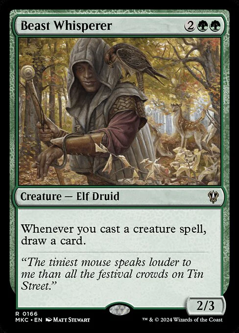 Beast Whisperer - Commander: Murders at Karlov Manor - R - 166