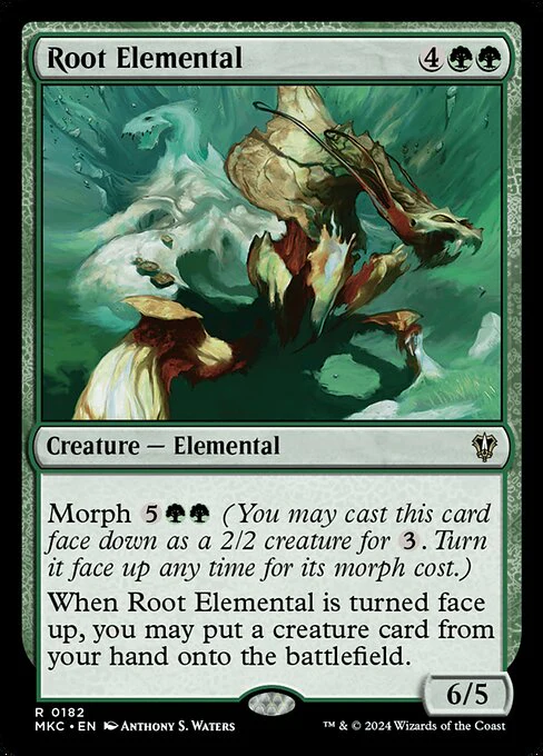 Root Elemental - Commander: Murders at Karlov Manor - R - 182