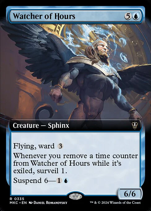 Watcher of Hours (Extended Art) - Commander: Murders at Karlov Manor - R - 335
