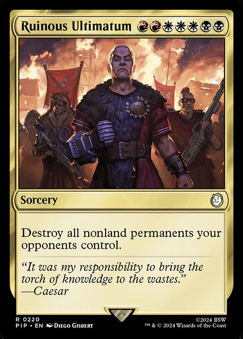 Ruinous Ultimatum - Universes Beyond: Fallout - R - 220