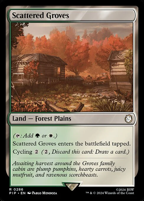 Scattered Groves - Universes Beyond: Fallout - R - 286