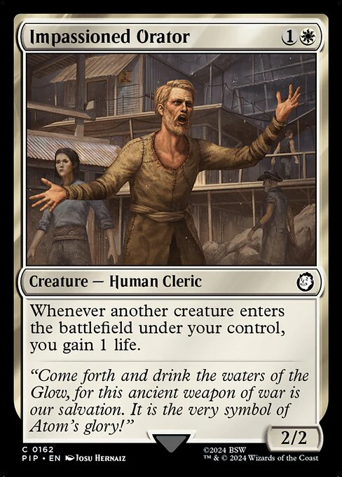 Impassioned Orator - Universes Beyond: Fallout - C - 162