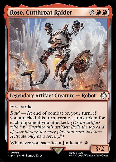 Rose, Cutthroat Raider - Universes Beyond: Fallout - R - 66