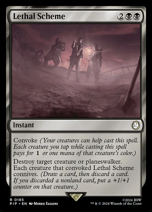 Lethal Scheme - Universes Beyond: Fallout - R - 185
