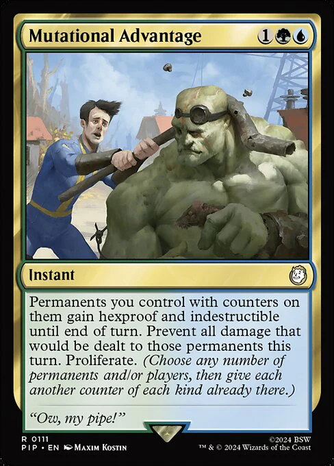 Mutational Advantage - Universes Beyond: Fallout - R - 111