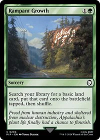 Rampant Growth - Universes Beyond: Fallout - C - 204