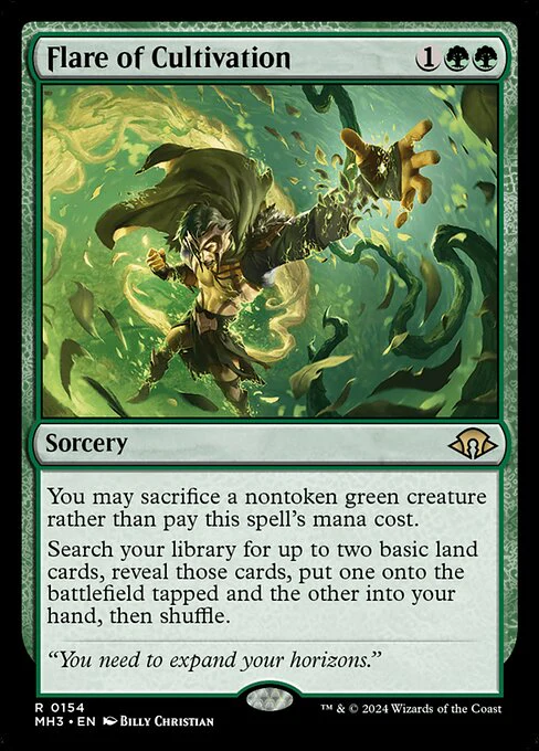 Flare of Cultivation - Modern Horizons 3 - R - 154