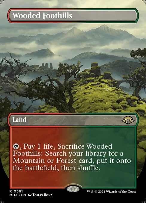 Wooded Foothills (Borderless) - Modern Horizons 3 - R - 361