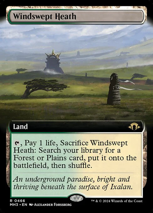 Windswept Heath (Extended Art) - Modern Horizons 3 - R - 466