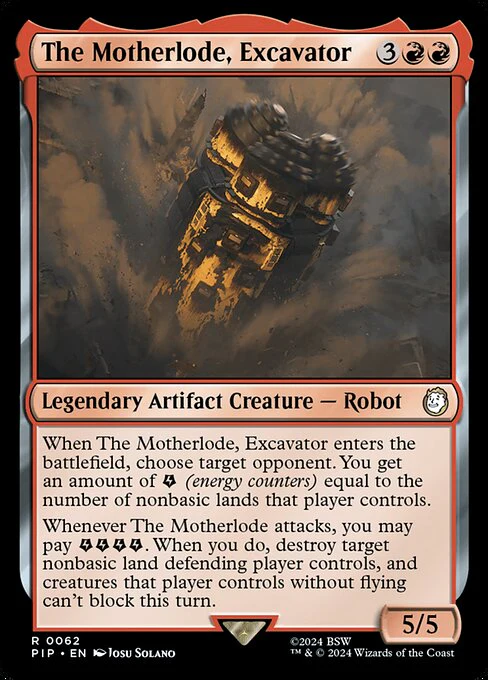 The Motherlode, Excavator - Universes Beyond: Fallout - R - 62