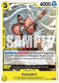 Kamakiri - Wings of the Captain Pre-Release Cards - C - OP06-102