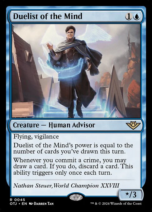Duelist of the Mind - Outlaws of Thunder Junction - R - 45