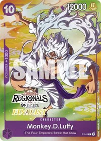 Monkey.D.Luffy (041) (Offline Regional 2024 Vol. 2) [Finalist] - One Piece Promotion Cards - PR - P-041