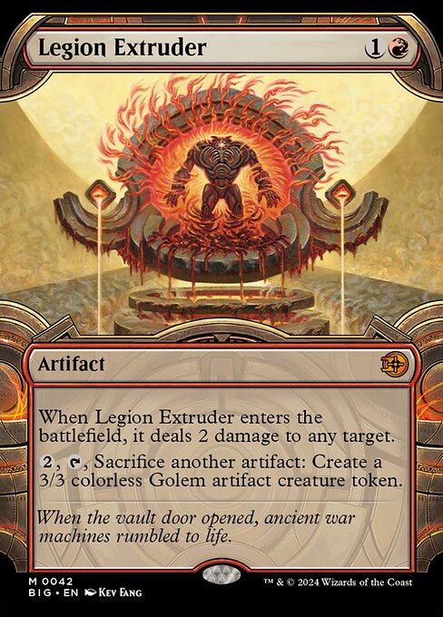 Legion Extruder (Showcase) - Outlaws of Thunder Junction: The Big Score - M - 42