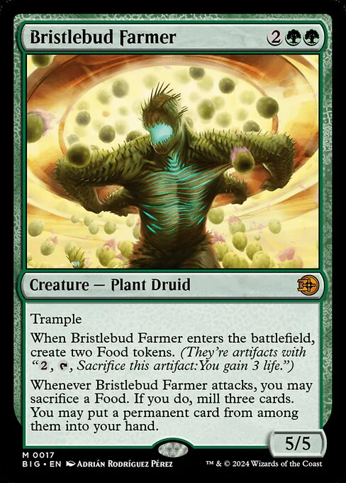 Bristlebud Farmer - Outlaws of Thunder Junction: The Big Score - M - 17