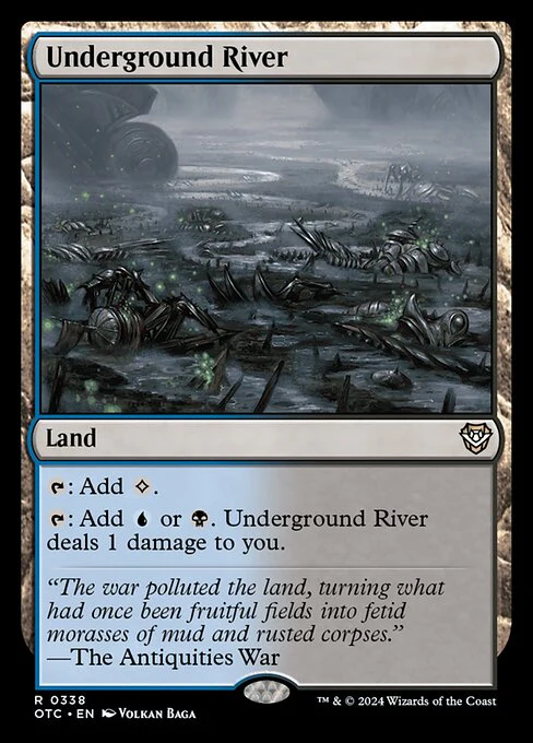 Underground River - Commander: Outlaws of Thunder Junction - R - 338