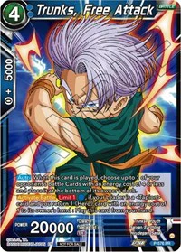 Trunks, Free Attack (Zenkai Series Tournament Pack Vol.7) - Tournament Promotion Cards - Promo - P-576