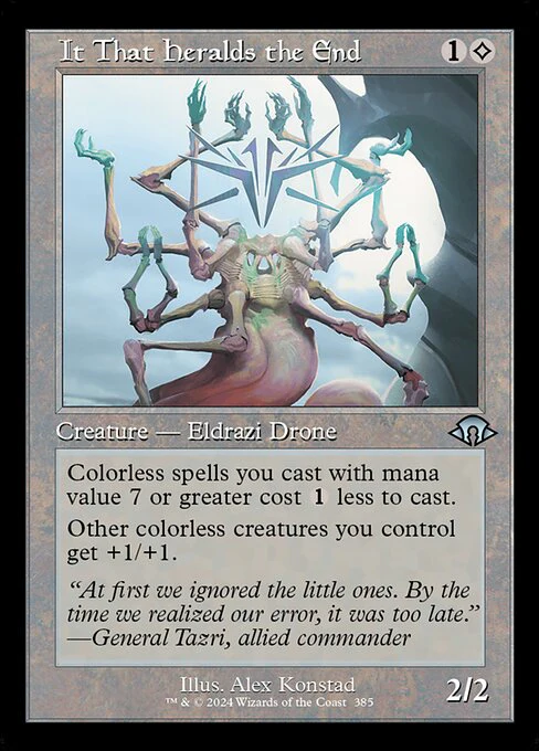 It That Heralds the End (Retro Frame) - Modern Horizons 3 - U - 385