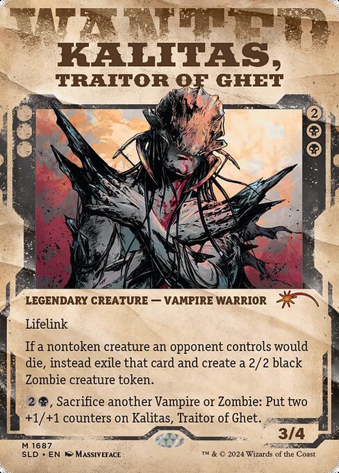 Kalitas, Traitor of Ghet - Secret Lair Drop Series - M - 1687