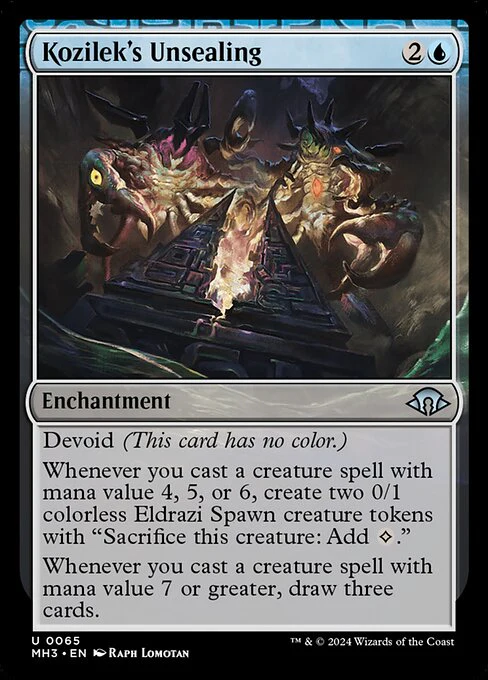 Kozilek's Unsealing - Modern Horizons 3 - U - 65