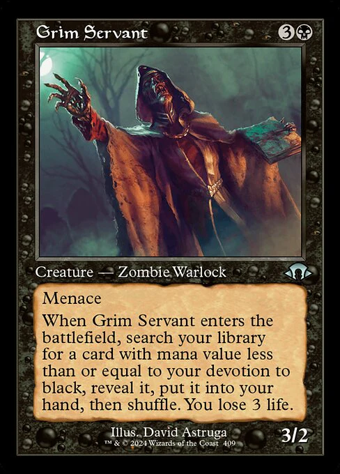 Grim Servant (Retro Frame) - Modern Horizons 3 - U - 409