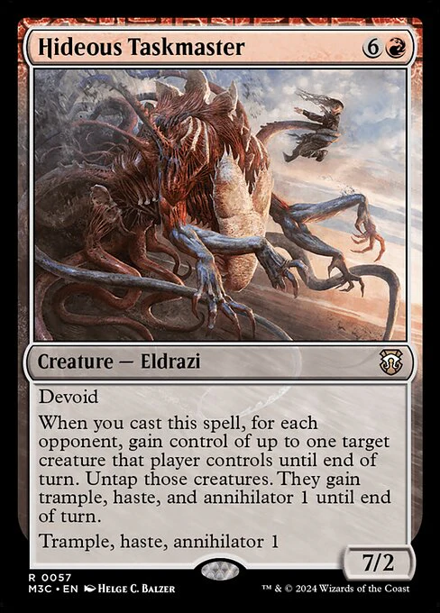 Hideous Taskmaster - Commander: Modern Horizons 3 - R - 57