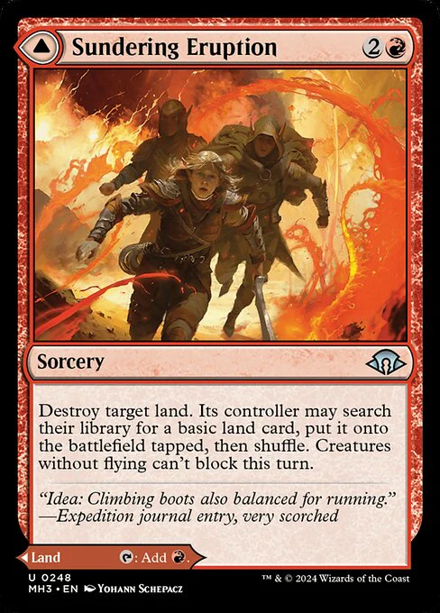 Sundering Eruption - Modern Horizons 3 - U - 248