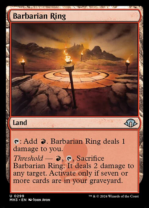 Barbarian Ring - Modern Horizons 3 - U - 299