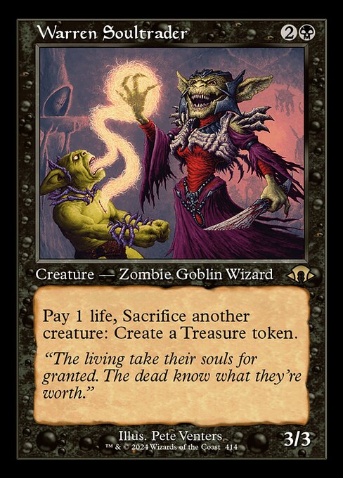 Warren Soultrader (Retro Frame) - Modern Horizons 3 - R - 414