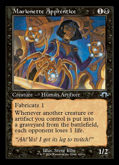 Marionette Apprentice (Retro Frame) - Modern Horizons 3 - U - 410