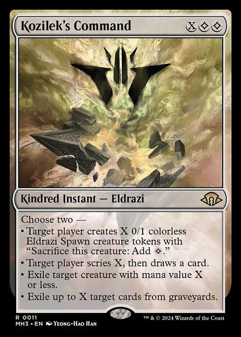 Kozilek's Command - Modern Horizons 3 - R - 11
