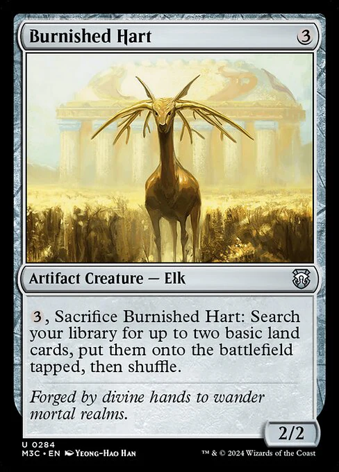 Burnished Hart (Ripple Foil) - Commander: Modern Horizons 3 - U - 284