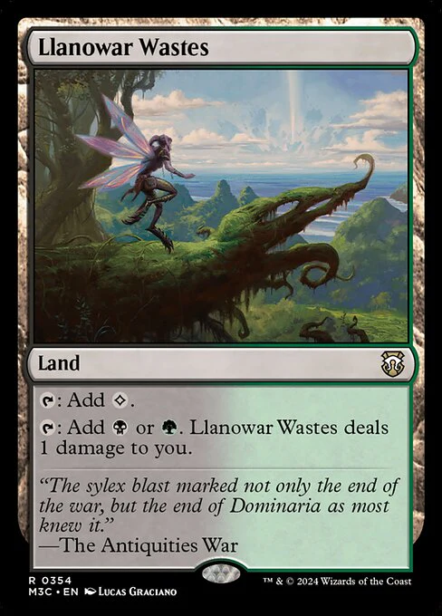 Llanowar Wastes - Commander: Modern Horizons 3 - R - 354