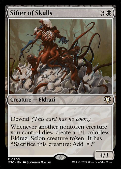 Sifter of Skulls - Commander: Modern Horizons 3 - R - 203