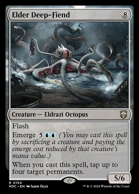 Elder Deep-Fiend - Commander: Modern Horizons 3 - R - 154