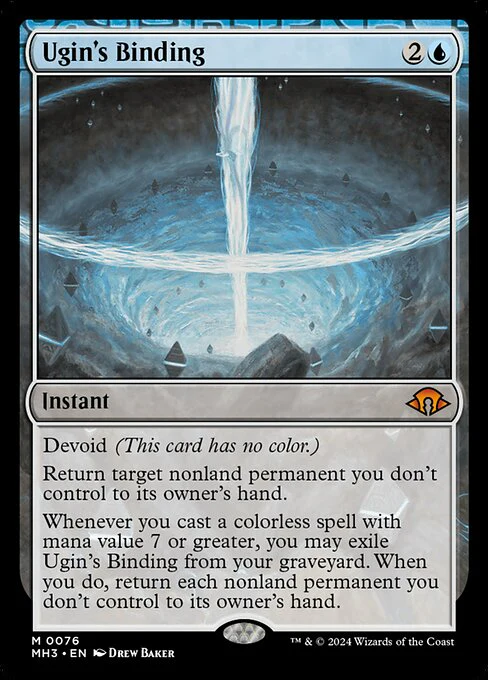 Ugin's Binding - Modern Horizons 3 - M - 76