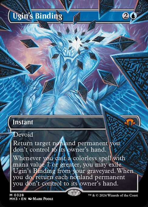 Ugin's Binding (Borderless) - Modern Horizons 3 - M - 328