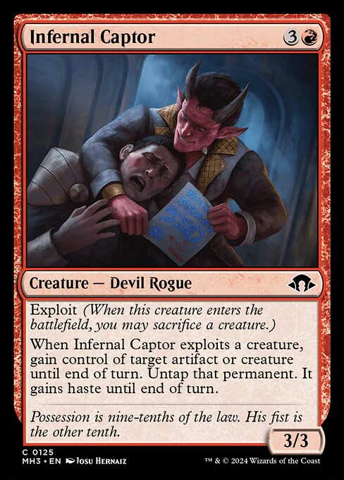 Infernal Captor - Modern Horizons 3 - C - 125
